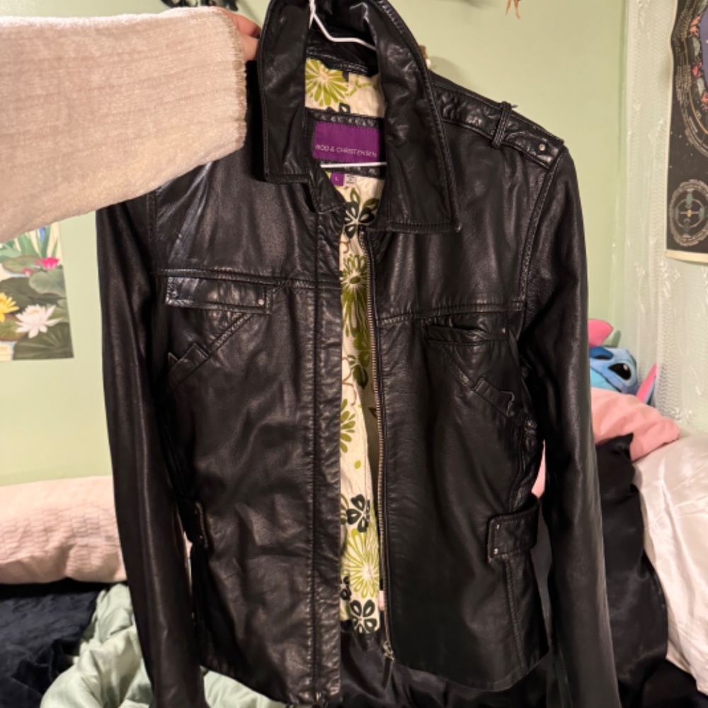 BOD &CHRISTENSEN 100% leather jacket